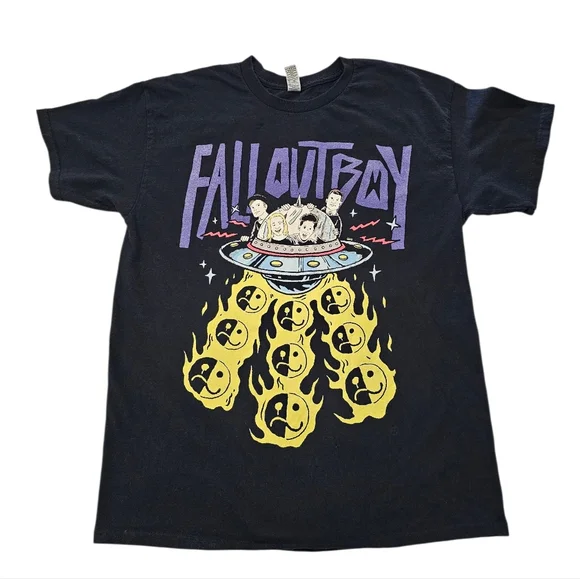 Fall Out Boy So Much For Tour Dust Graphic Tee L - Picture 1 of 4